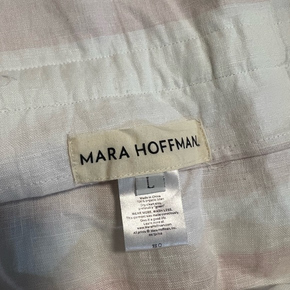 Mara Hoffman Pastel Striped Midi Skirt - Picture 5 of 7